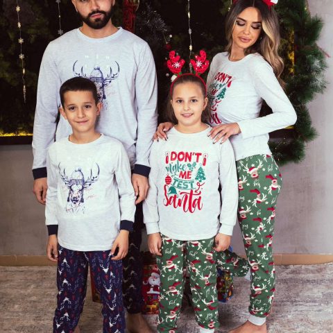 Novogodišnja pidžama za porodicu