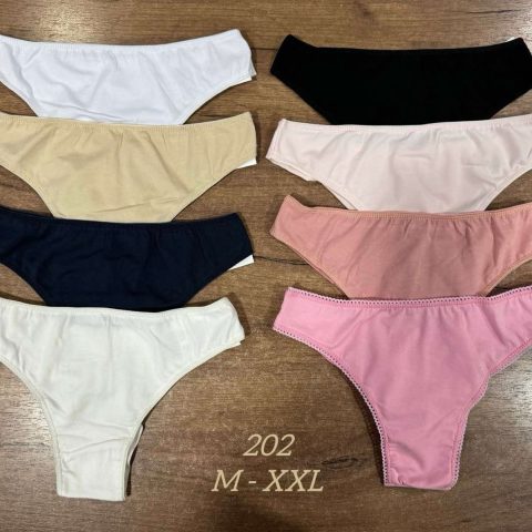 jednoastavne pamučne ženske gaćice