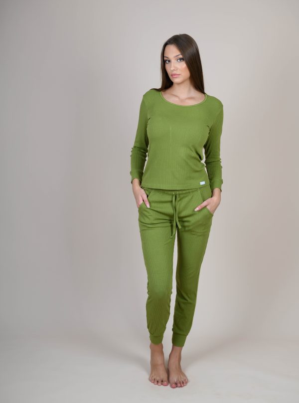 pidžama ženska zelena
