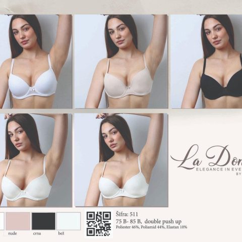 brushalteri dupli push up sve boje