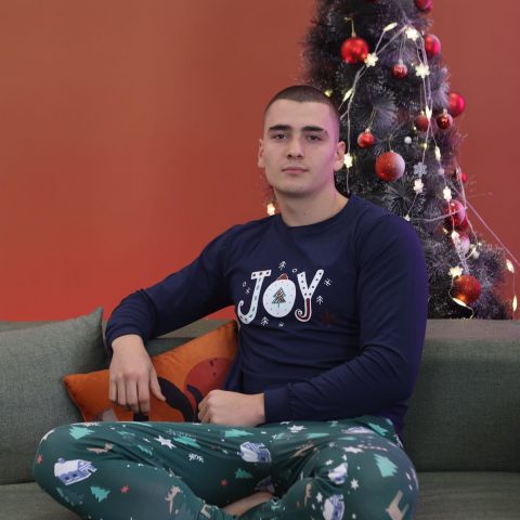 Novogodišnja pidžama za muškarce